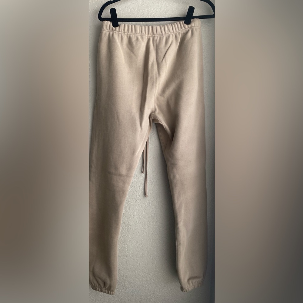 Fear of God Essentials Men's Cream Joggers - Picture 5 of 5